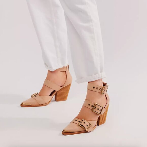 Free People x Jeffrey Campbell Hendrix Heels - Picture 1 of 3